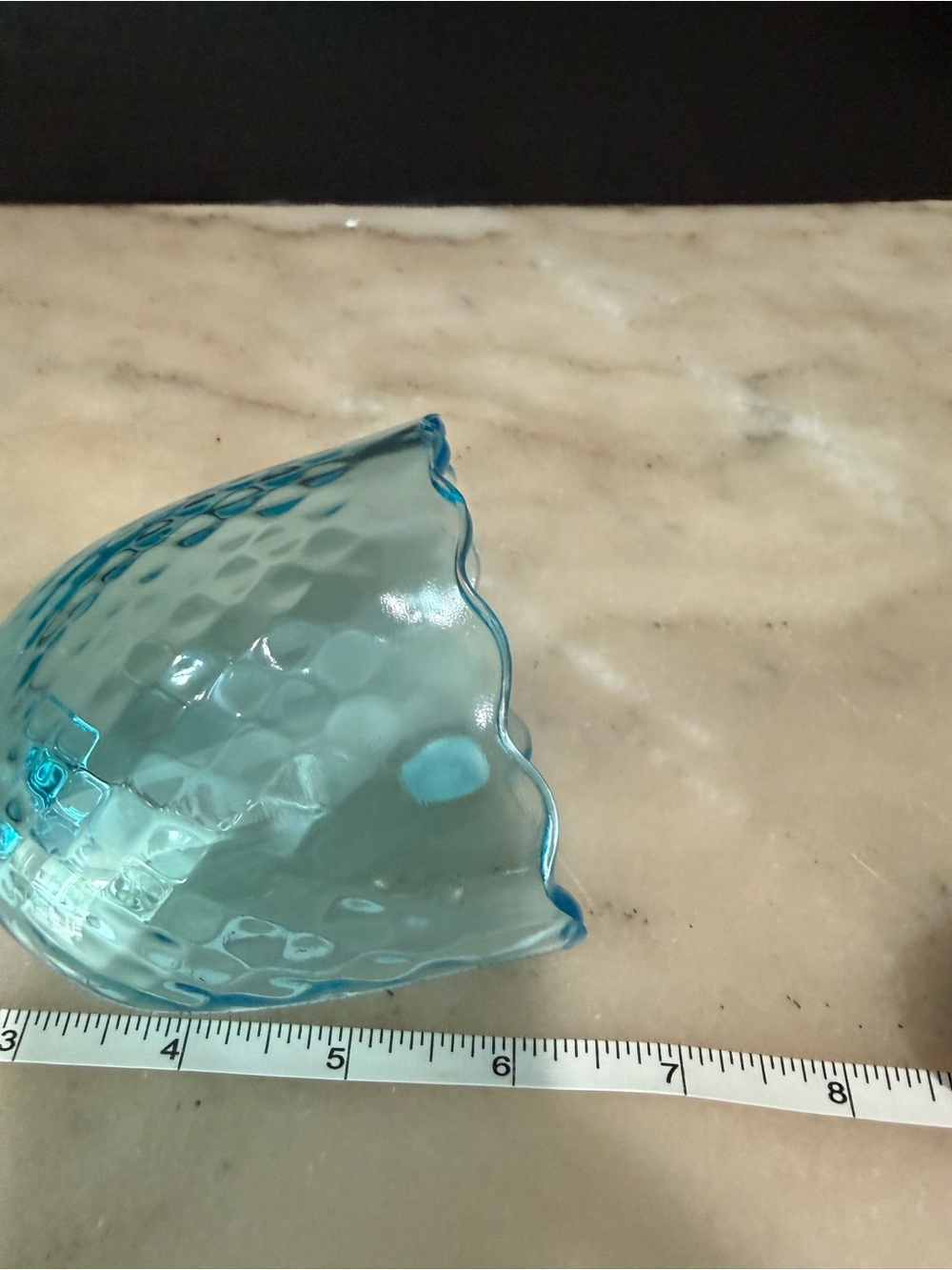 Vintage Fenton Colonial Blue Glass  Decorative Bell - Picture 5 of 5